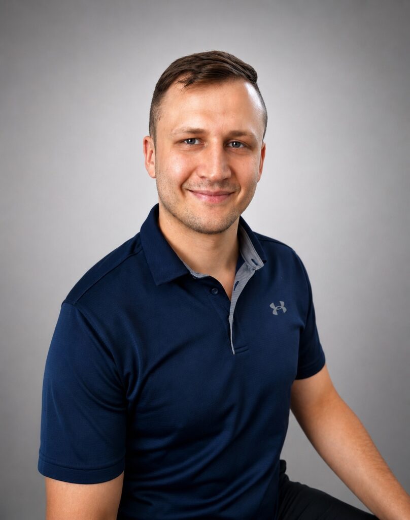 Vincent Brown, Physiotherapeut und Inhaber von PhysioConcept Brown in Weilerbach